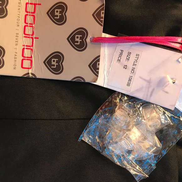 Curvy Black Mini Sequin Tube Bodycon Party Dress - Picture 4 of 4